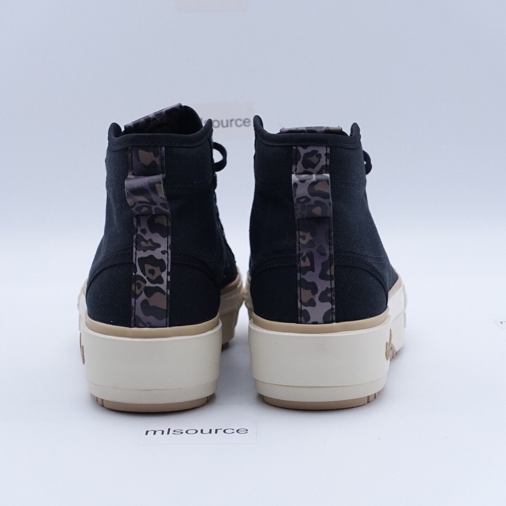 NEW adidas Originals Nizza Trek Leopard Platform Sneaker FZ5999 Black - Picture 6 of 9